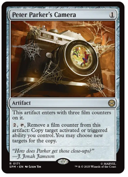Peter Parker's Camera Marvel's Spider-Man MTG - Image 1