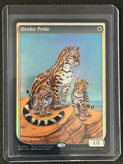 Magic, The Gathering: Ocelot Pride P 0047 Store Championship Textless Promo - Image 1