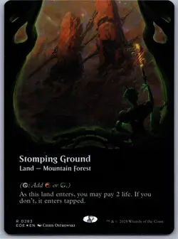 Magic: Edge of Eternities #283 Stomping Ground (Borderless) Non-Foil .V04 - Image 1