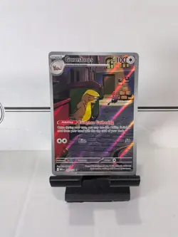 Gumshoos 153/132 Illustration Rare Pokemon Mega Evolution Pack Fresh Mint - Image 1