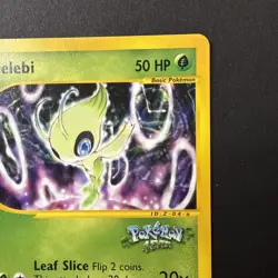 Vintage Wizards Black Star Movie Promo Celebi #50 Pokemon 4 Ever - 2002 NM - Image 5