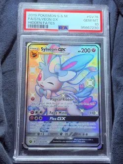 Pokemon 2019 Hidden Fates Shiny Vault Sylveon GX SV76/SV94 - Image 1