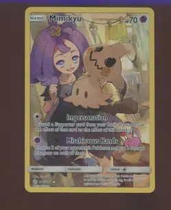 2019 Pokemon Cosmic Eclipse Full Art Secret Rare #245/236 Mimikyu - Image 1