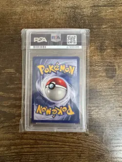 1999 Pokemon - 1st Edition Shadowless Metapod Base Set 54/102 - PSA 9 Mint! WOTC - Image 2
