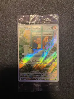 Pokemon TCG Sealed Charmander 044 Holo Black Star Promo - Image 1