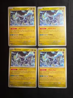 4x Pokemon TCG Kyurem 047/064 - S&V Shrouded Fable SFA Uncommon Playset - Image 1