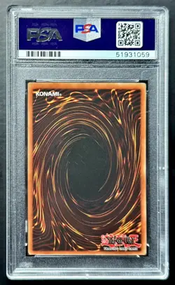 2002 Yugioh BLUE-EYES WHITE DRAGON SDK-001 1st Edition English PSA 4 VG-EX - Image 2