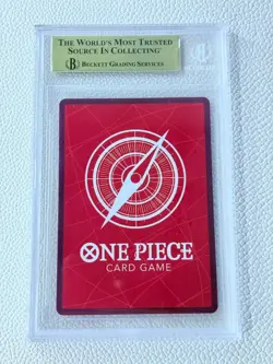 2022 One Piece MONKEY.D.LUFFY BGS 10 SUPER PRE-RELEASE ST01-001 STRAW HAT - Image 2