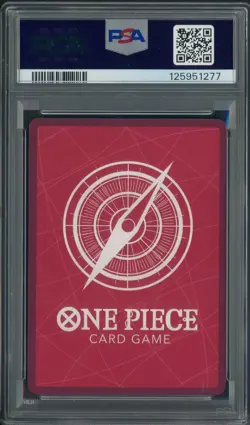 2025 One Piece EN PSA Magazine Exclusive #001 Shanks PSA 10 GEM MINT - Image 2
