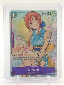 O-NAMI 2025 ONE PIECE AWAKENING OF NEW ERA ILLUSTRATION PROMO OP05-062 Q2029 - Image 1