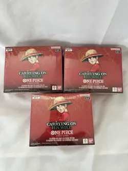 Lot of (3) One Piece OP-13 Carrying His Will Booster Boxes Sealed!! - Image 3