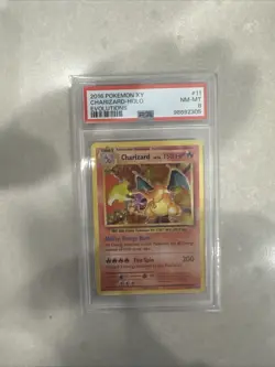 2016 Pokemon XY Evolutions Holo Charizard #11 PSA 8 NM-MT - Image 1