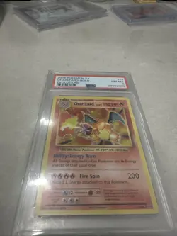 2016 Pokemon XY Evolutions Holo Charizard #11 PSA 8 NM-MT - Image 2