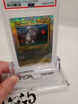 Magnemite 80/110 Legendary Collection Reverse Holo PSA 7 Near Mint - Image 2