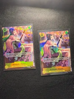 Kouzuki Hiyori OP06-106 (Alternate Art) Wings Of The Captain - One Piece x2 NM - Image 1