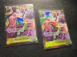 Kouzuki Hiyori OP06-106 (Alternate Art) Wings Of The Captain - One Piece x2 NM - Image 2