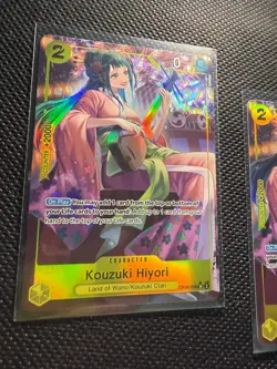 Kouzuki Hiyori OP06-106 (Alternate Art) Wings Of The Captain - One Piece x2 NM - Image 5
