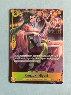 Kouzuki Hiyori Alternate Art - One Piece Wings of the Captain - SR ALT OP06-106 - Image 1