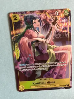 Kouzuki Hiyori Alternate Art - One Piece Wings of the Captain - SR ALT OP06-106 - Image 3