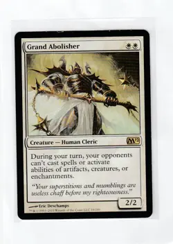 Grand Abolisher M12 core set 2012 mtg Magic the Gathering - Image 1