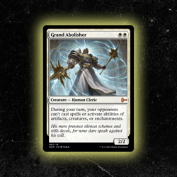 Grand Abolisher - Custom MTG Card - High-Quality - Image 1