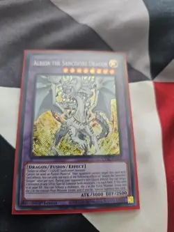 Albion the Sanctifire Dragon CYAC-EN035 Cyberstorm Access 1st Edition - Image 1