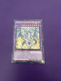 Yu-Gi-Oh! TCG Albion The Sanctifire Dragon 1st Edition CYAC-en035 - Image 1