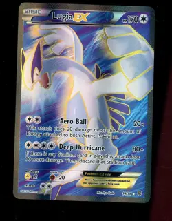 Pokemon Card - Lugia EX (Full Art) XY Ancient Origins 94/98 Ultra Rare Holo - Image 1