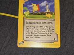 Pokemon Park Uncommon Trainer Card Aquapolis 131/147 NM front/VLP back - Image 3