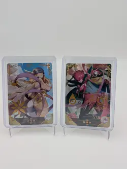 Angewomon & Rosemon, Digimon Waifu Cards Goddess Story Doujin Anime girls CCG - Image 1