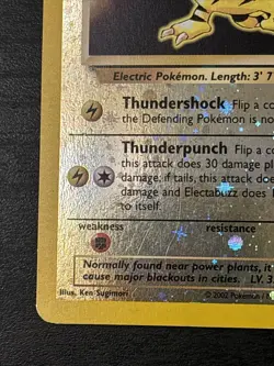 Electabuzz #1 Reverse Holo Best of Game Promo Pokemon Card Black Star Promo Lp - Image 5