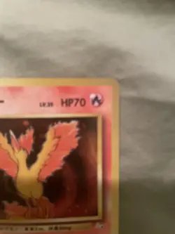 Moltres Fossil Holo Japanese Pokemon Card - LP - Image 4
