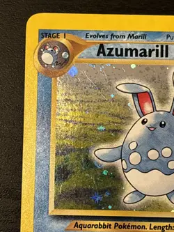 Pokemon Card Azumarill 2/111 Neo Genesis Holo Rare Wotc Holo Rare Lp Swirl - Image 2