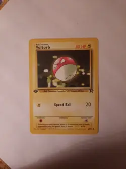 Voltorb 69/82 Team Rocket First Edition Pokemon Card - Image 3