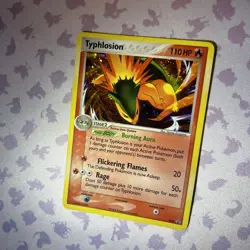 Typhlosion 034 Nintendo Promo - 2006 Rare Holo Rare Vintage Pokemon TCG Card MP - Image 4