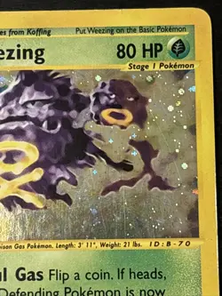 Weezing - 32/165 - Holo Rare Expedition Base Set - Pokemon Card E Reader Holo MP - Image 3