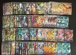 200 Lot Pokemon TCG Chinese Card RR RRR VMAX Mew Espeon Charizard #57 FI38 - Image 1
