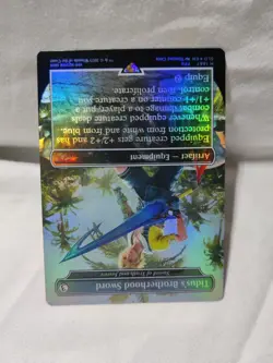 MTG - Tidus's Brotherhood Sword (Sword of Truth and Justice) Secret Lair Foil - Image 2