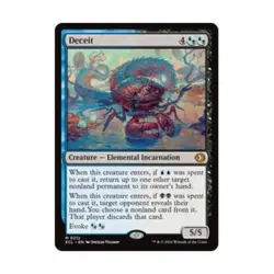 WOTC Lorwyn Eclipsed Deceit (MR) (Foil) NM - Image 1