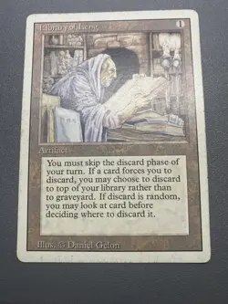 Library Of Leng Unlimited Common HP MAGIC THE GATHERING - Image 1