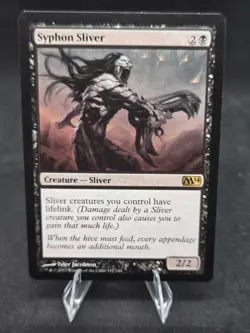Syphon Sliver x1- Core Set 2014 117/249 LP (Magic the Gathering) - Image 1