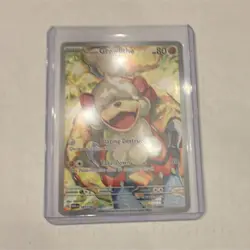 Pokemon Hisuian Growlithe 181/167 SV06 Illustration Rare Holo - Image 1
