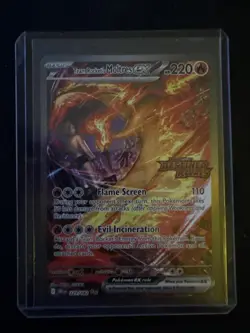 Team Rocket's Moltres ex Destined Rivals Stamp UPC Set Pokemon TCG 229/182 NM x3 - Image 5