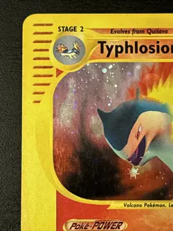 Typhlosion 28/165 - Expedition Base Set - Holo Rare Pokemon E Reader Holo - Lp - Image 2