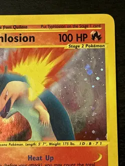 Typhlosion 28/165 - Expedition Base Set - Holo Rare Pokemon E Reader Holo - Lp - Image 3