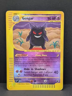 Gengar 013/165 Expedition Base Set Reverse Holo Ultra Rare Pokemon TCG MP - Image 1