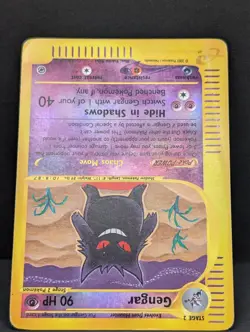 Gengar 013/165 Expedition Base Set Reverse Holo Ultra Rare Pokemon TCG MP - Image 4
