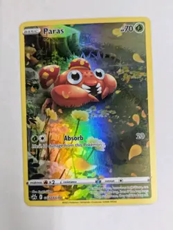 Paras GG32/GG70 Crown Zenith: Galarian Gallery Holo Pokemon TCG NM - Image 1