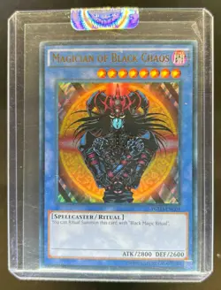 2015 Yu-Gi-Oh! Yugi's Legendary Decks Magician of Black Chaos #YGLD-ENC01 - Image 1