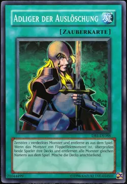 Yu-Gi-Oh! Adliger Der Ausloschung DB1 Super Rare [EX] Dark Beginning 1 | DE 2005 - Image 1